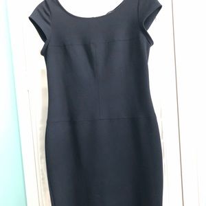 Basic navy T-shirt dress